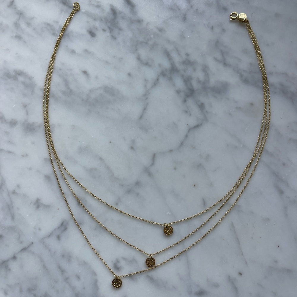 Gold Gorjana Necklace